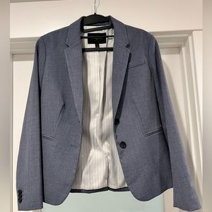 NWOT Banana Republic Women’s Blazer/Jacket Chambray Blue 4P Petite S/575050-00